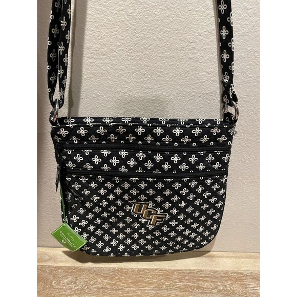 Vera Bradley Triple Zip Hipster Purse, University of Central Florida, UCF - Picture 3 of 7
